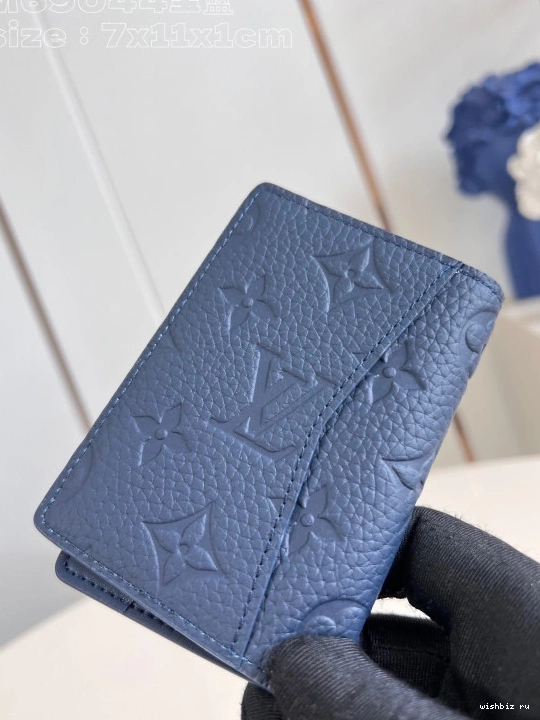 WIS LOUIS Organizer-7.5*11.1*1 cm VUITTON Pocket 0115